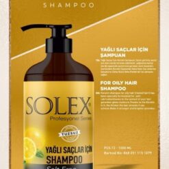 شامپو کراتین سولکس عصاره لیمو مناسب موهای چرب