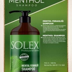 شامپو کراتینه عصاره نعنا سولکس