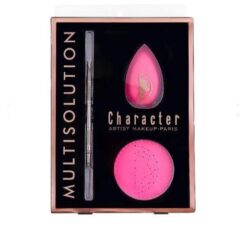 کیت پالت ترکیب فلزی و پد بلندر کاراکتر Sponge+Sponge Cleanser+Mixing Plate