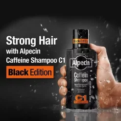 شامپو کافئین آلپسین C1 بلک ادیشن
