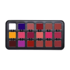 پالت رژلب جعبه فلزی حرفه ای کاراکتر Character Pro Lipstick Palette C-A401