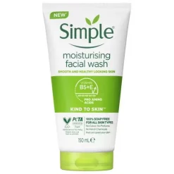 فیس واش سیمپل مدل Moisturising
