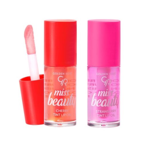 تینت و روغن لب گلدن رز MISS BEAUTY TINT LIP OIL GR